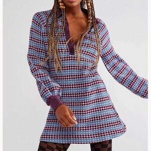 NWOT Free People Maggie mini dress
